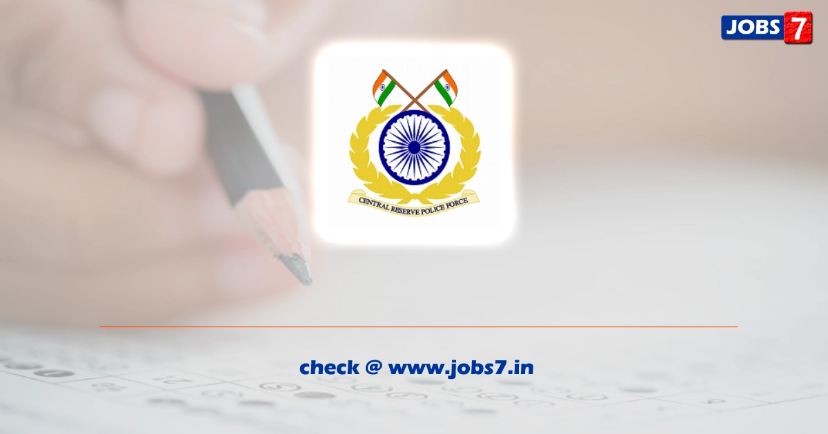 CRPF Constable Admit Card 2023 (Today) - Download Hall Ticket & Check Exam Dates