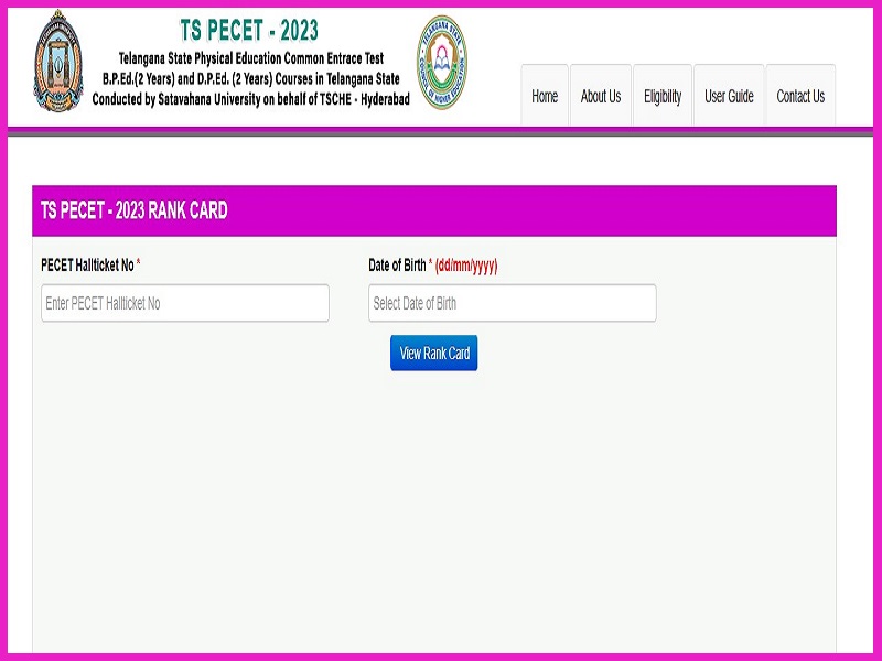 TS PECET Result 2023 Released Check Telangana CET ScoreCard & Cut Off Marks
