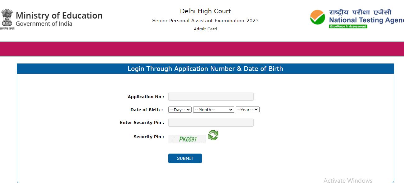 Delhi High Court Senior Personal Assistant Admit Card 2023 Out: Check Exam Date Nowimage