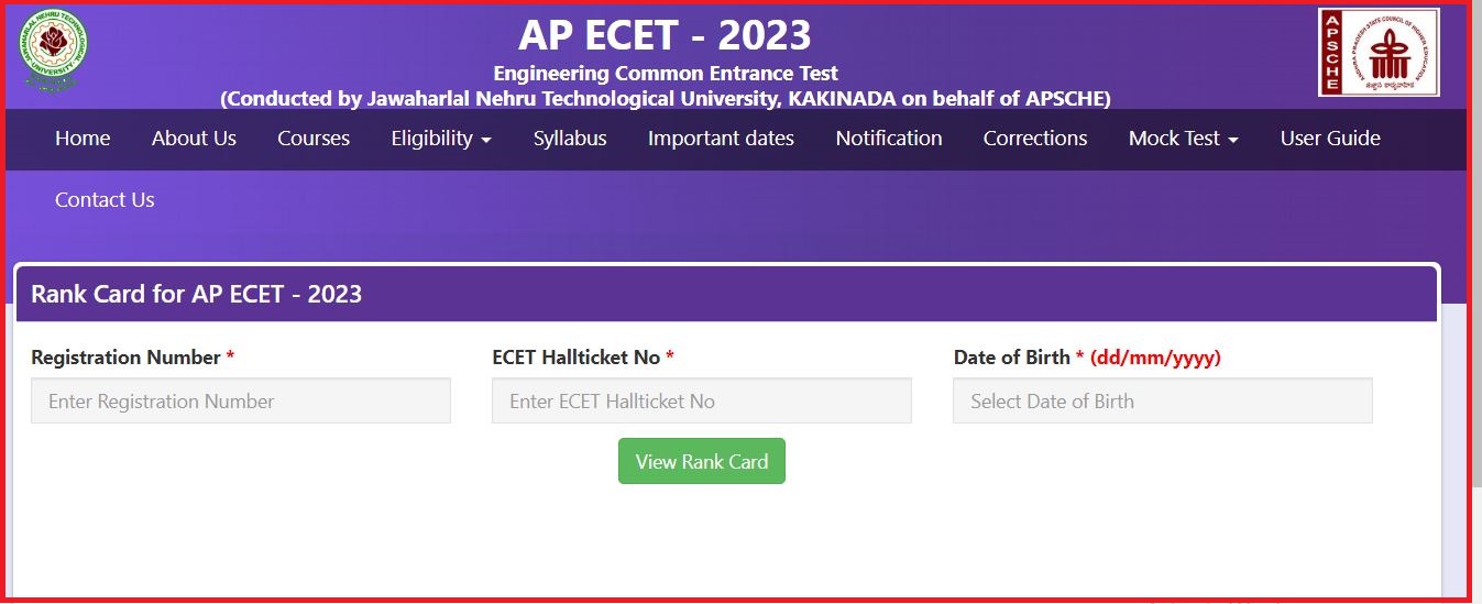 AP ECET Results 2023 (Out) | Download Score Card & Check Marks