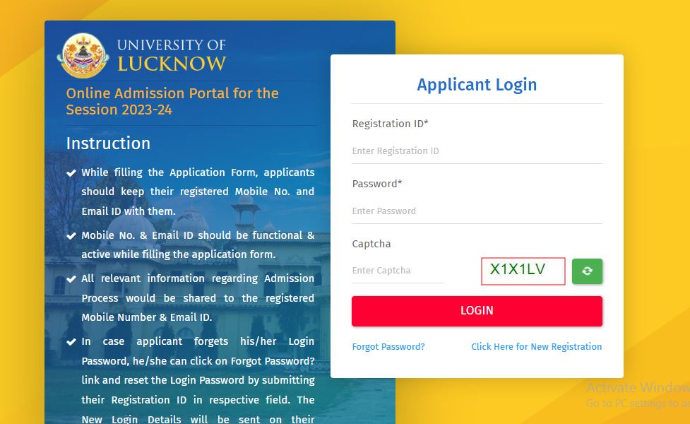 Lucknow University Entrance Exam Admit Card 2023 (Out): Check UGET Exam Dates hereimage