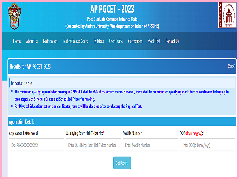 AP PGCET Result 2023 Released: Download Scorecard, Merit List, and Selection Listimage