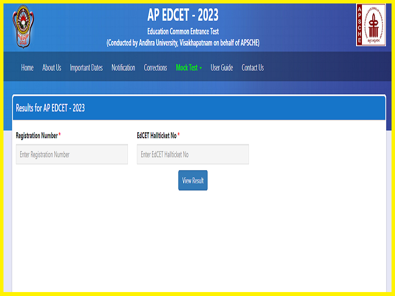 AP EdCET Result 2023 (Released): Check Common Entrance Test Rank Cardimage