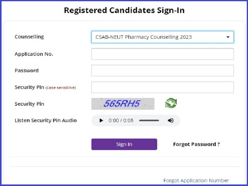 CSAB NEUT 1st Round Seat Allotment Result 2023 (Released): Check @ csab.nic.in