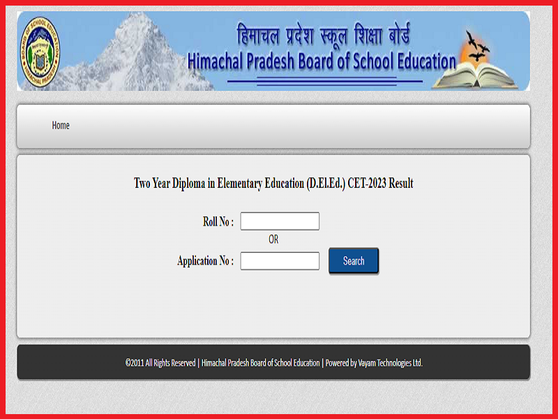 HPBOSE D.El.Ed. CET Results 2023 (Declared): Check Cut-Off Marks and Merit List