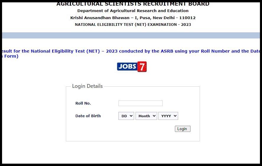 ASRB SMS, STO Result 2023 (Released): Download Merit List at asrb.org.in