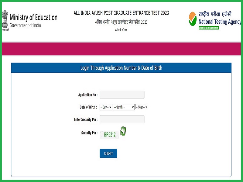 AIAPGET Admit Card 2023 (Out): Download Hall Ticket and Check Exam Dateimage