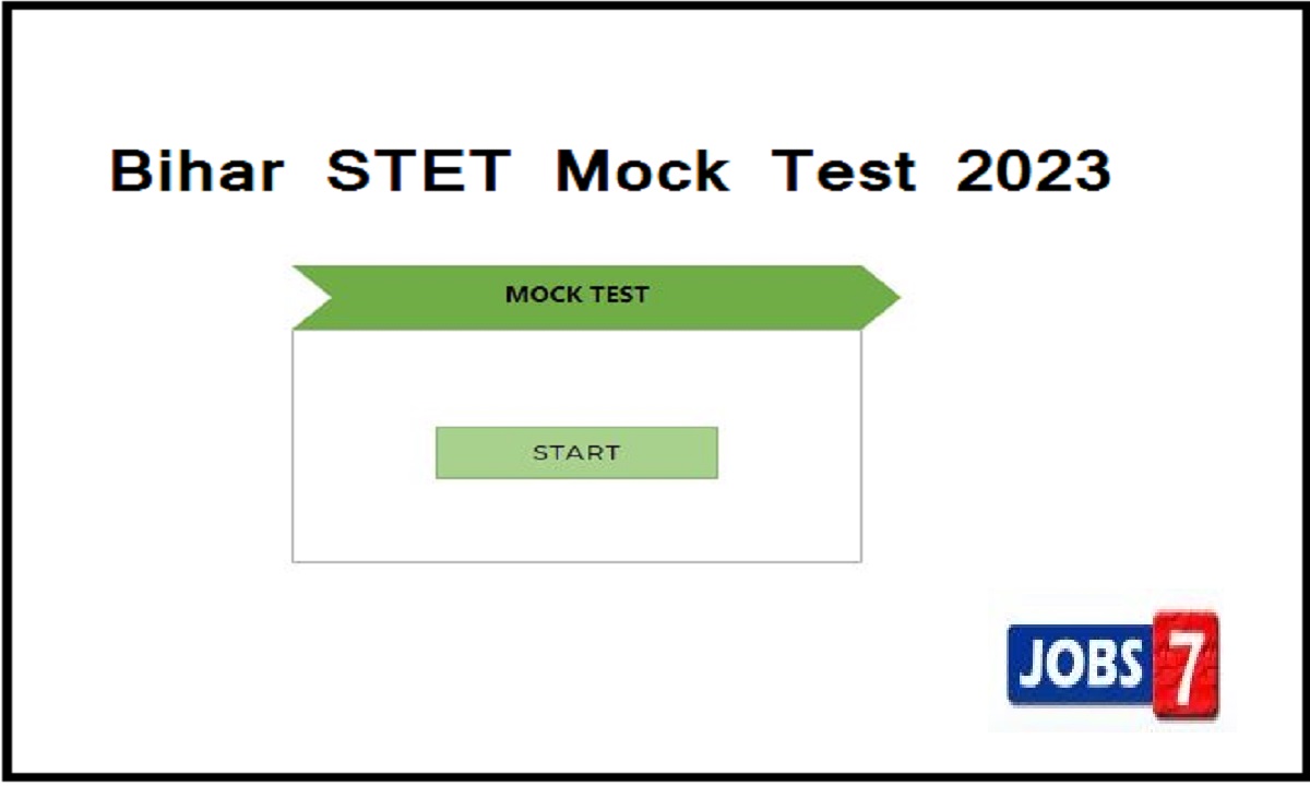 Bihar STET Mock Test 2023 (Released): Direct link to download at bsebstet.com