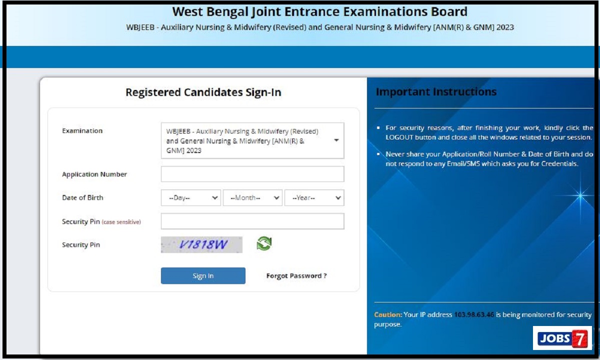 WB ANM GNM 2023 Result Declared: Download Final Answer Key on wbjeeb.nic.in