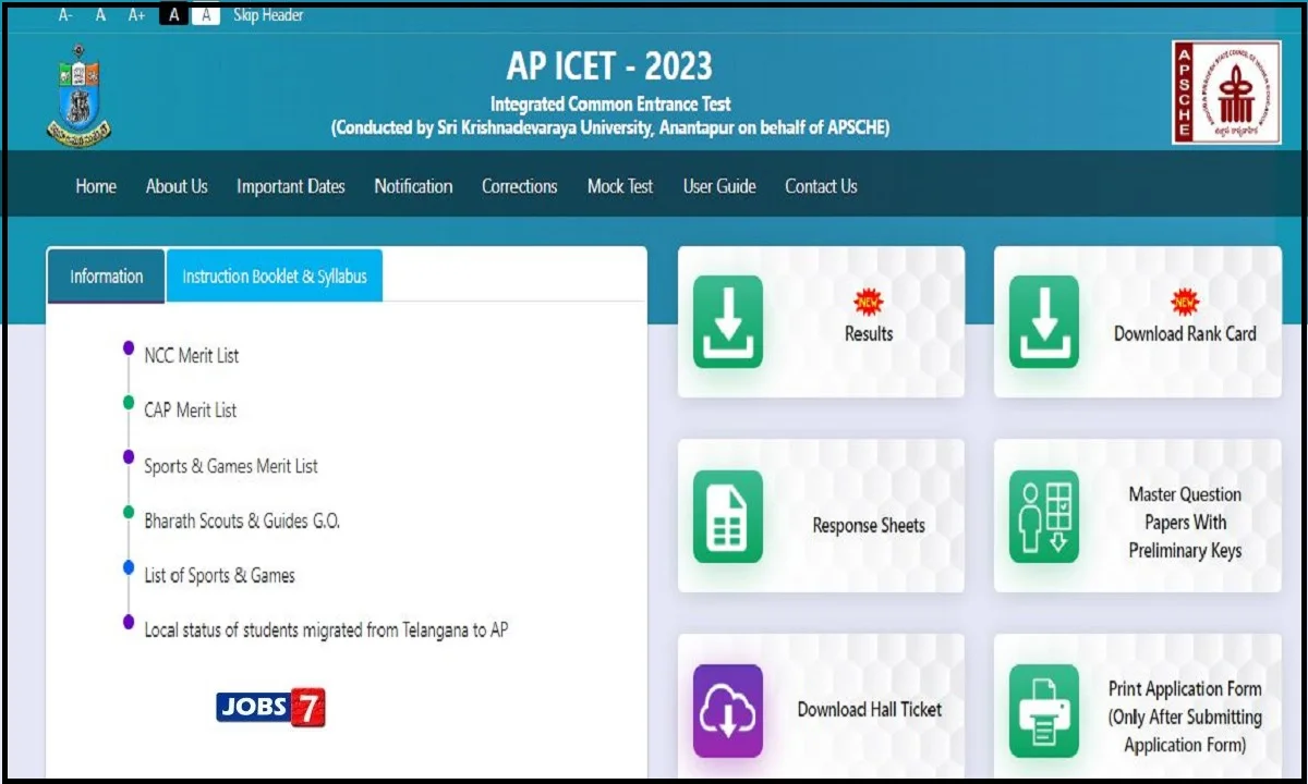AP ICET 2023 counselling dates Released:  Registration Opens Tomorrowimage