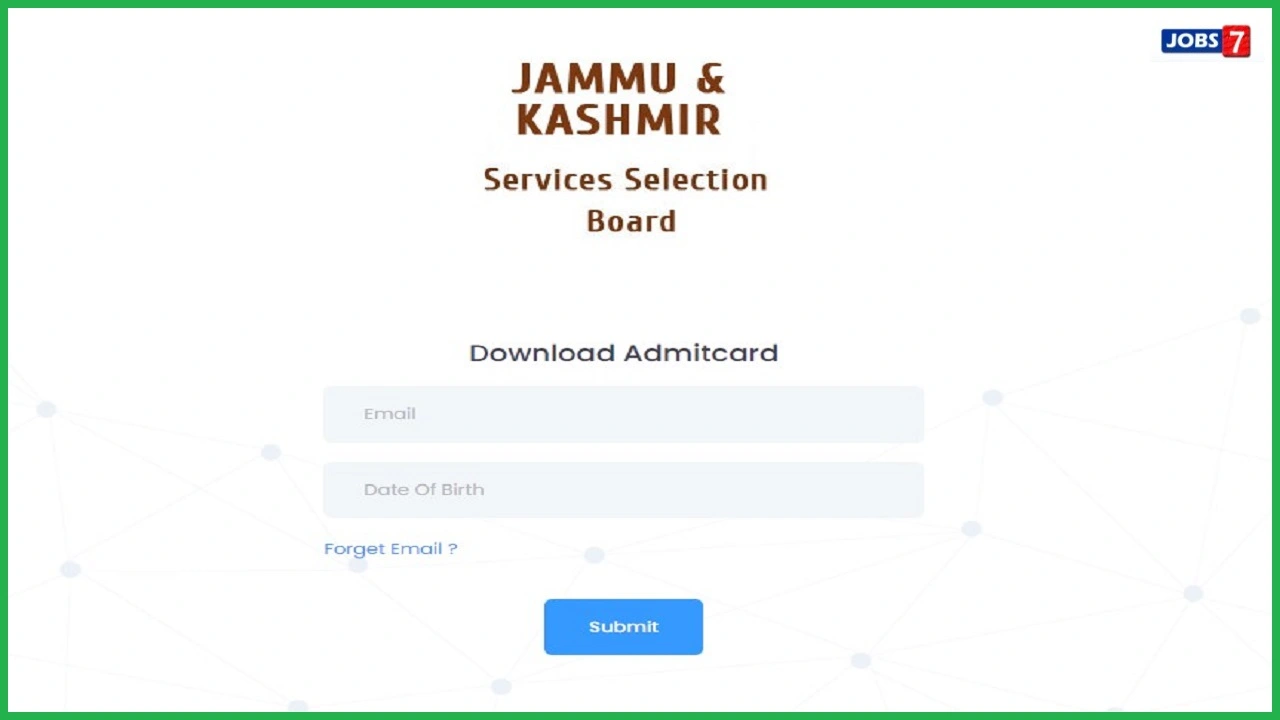 JKSSB Junior Assistant Admit Card 2023 (Released): Download Exam Date