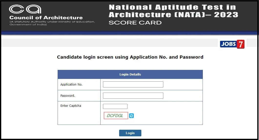 NATA 2023 Test 4 Result Declared (OUT): Check Your Scorecard and Merit List Hereimage