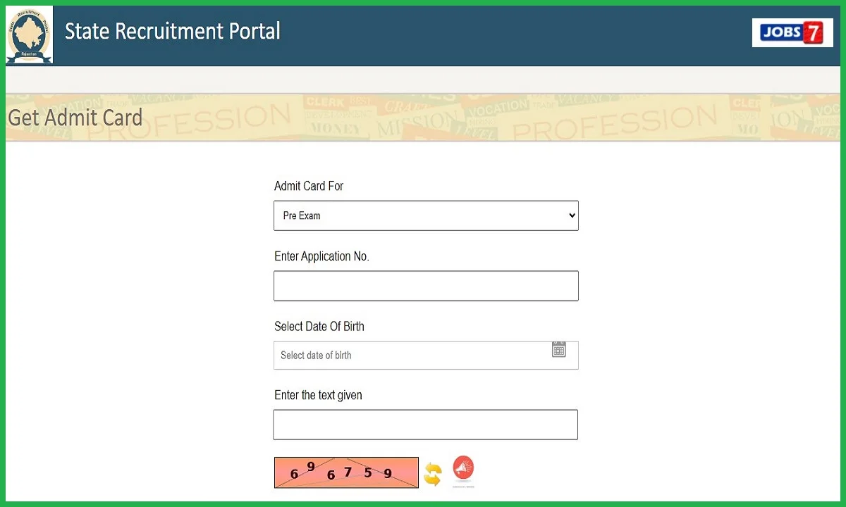 RPSC RAS Admit Card 2023 (Out): Download Exam Dateimage