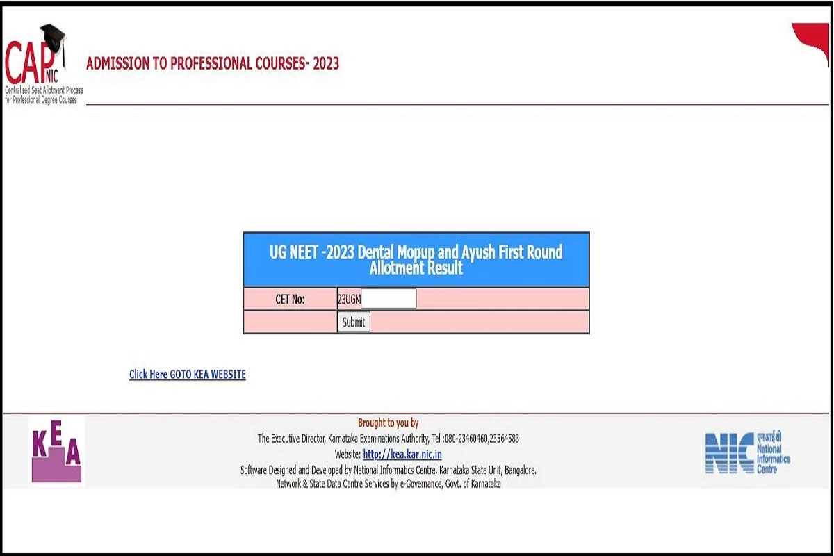 Karnataka AYUSH NEET UG 2023 Round 1 Seat Allotment Result 2023 (Released): Download Nowimage