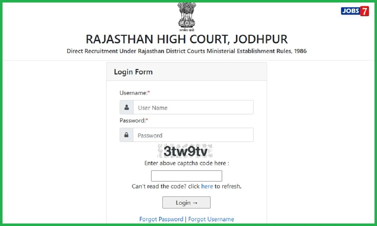 Rajasthan High Court Stenographer Admit Card 2023 (Out): Check Exam Date