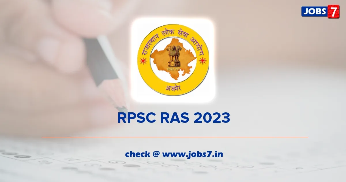 RPSC RAS 2023 Answer Key Challenge Window Closing (Today)image