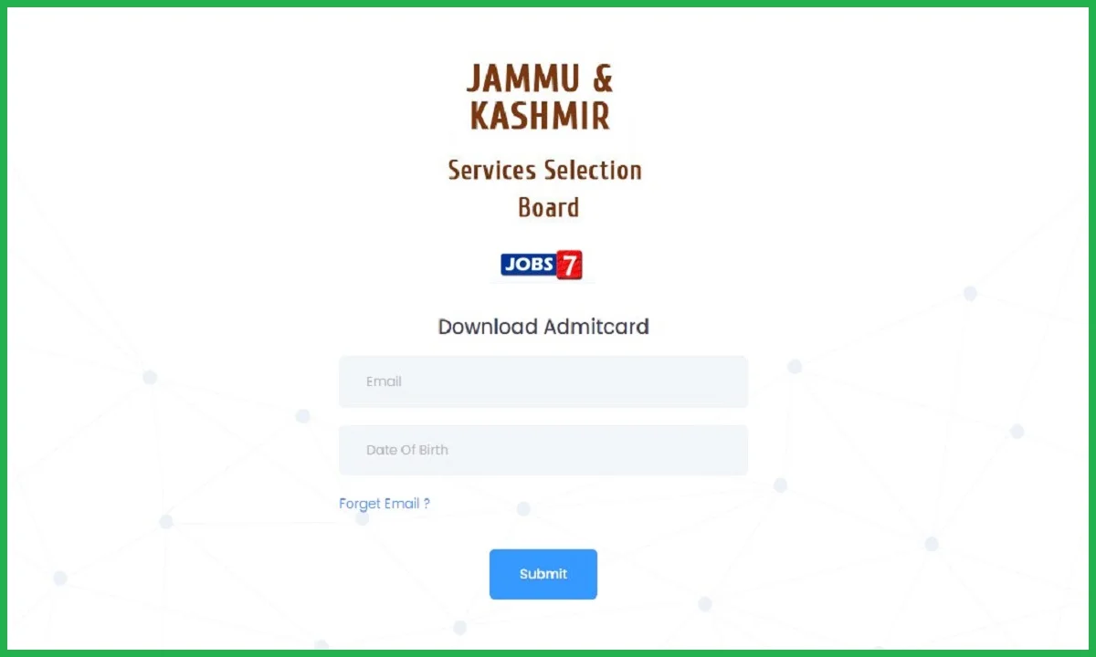 JKSSB Data Entry Operator Admit Card 2023 (Out): Check Exam Date image