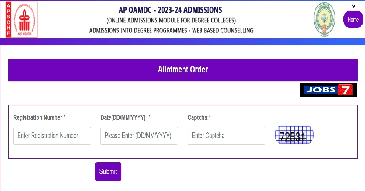 AP OAMDC Phase 3 Seat Allotment Result 2023 (Out): Check Allotment List!image