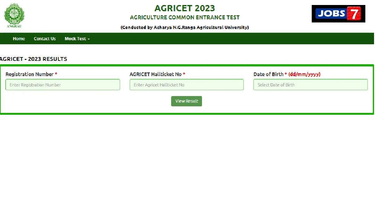 AP AGRICET Result 2023 (Released): Check Score Card, Cut Off, and Merit List Here!