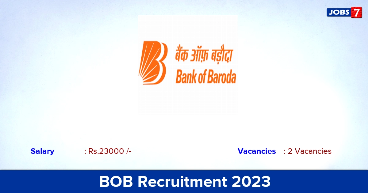 BOB Recruitment 2023 - Apply Offline for FLC Counsellor Jobs