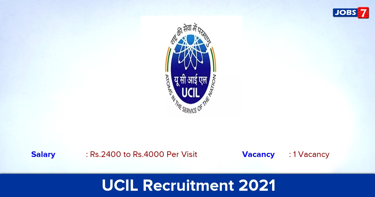 UCIL Recruitment 2021 - Direct Interview for Gynaecologist Jobs