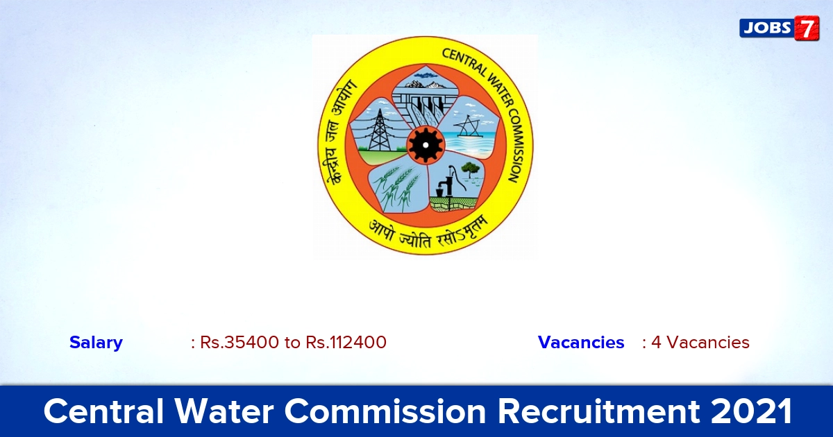 Central Water Commission Recruitment 2021 - Apply Offline for Stenographer Jobs