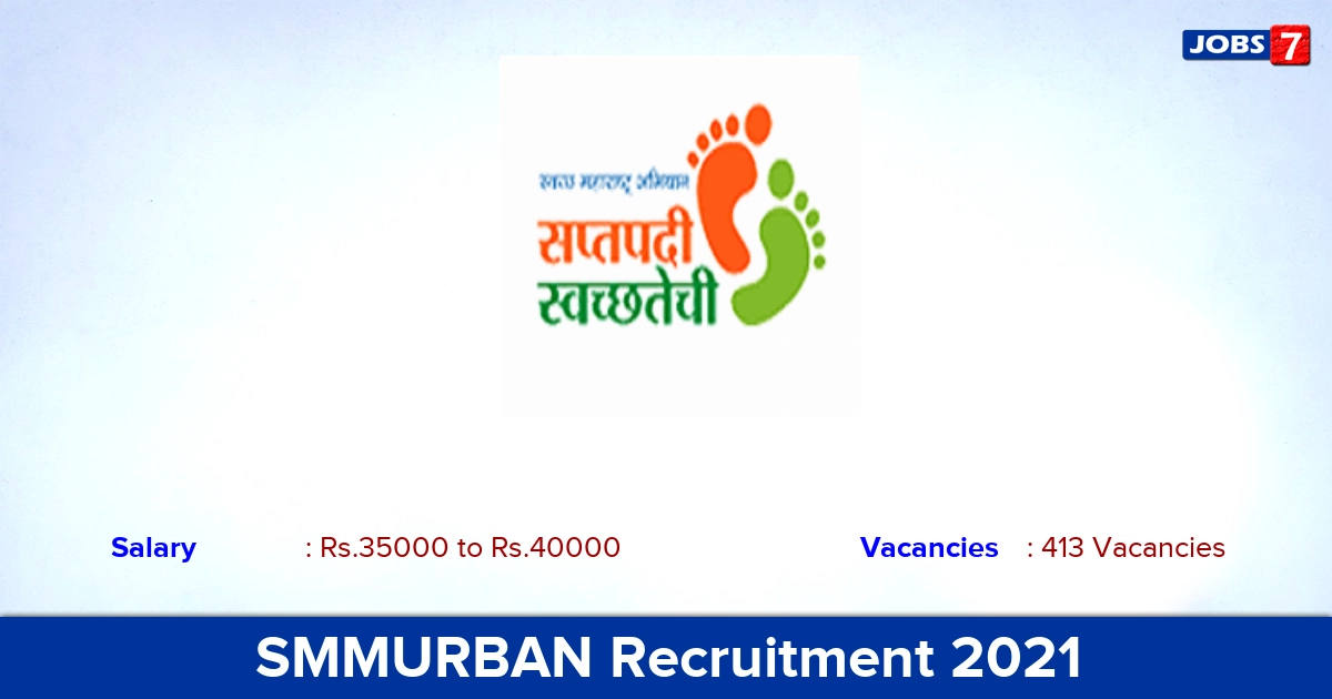 SMMURBAN Recruitment 2021 - Apply Online for 413 City Coordinator, Technical Expert Vacancies