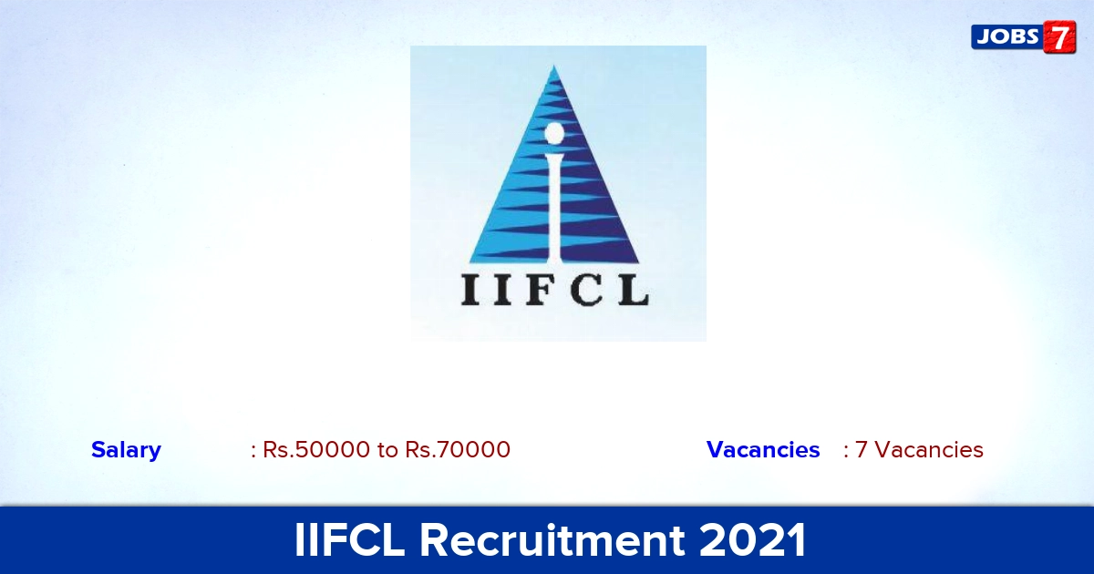 IIFCL Recruitment 2021 - Apply Offline for Research Associate Jobs