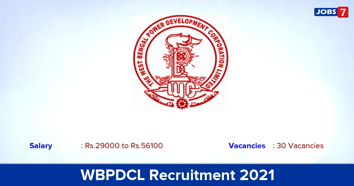 WBPDCL Recruitment 2021 - Apply Offline for 30 Medical Officer, Staff Nurse Vacancies