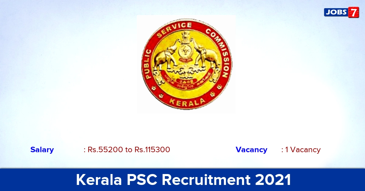 Kerala PSC Recruitment 2021 - Apply for Deputy District Education Media Officer Jobs