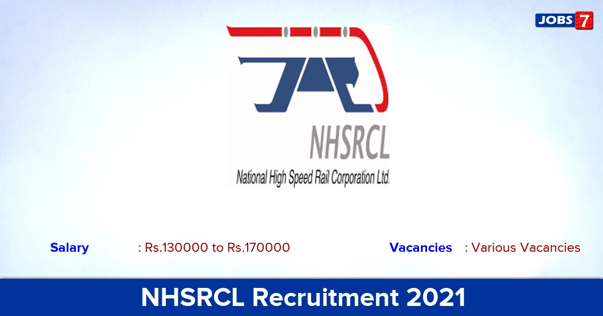 NHSRCL Recruitment 2021 - Apply Online for Lead Consultant Vacancies