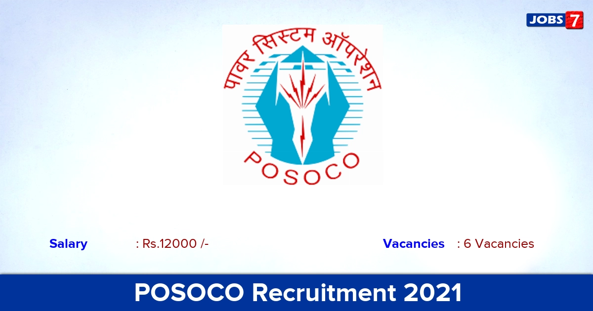 POSOCO Recruitment 2021 - Apply Online for Diploma Trade Apprentice Jobs
