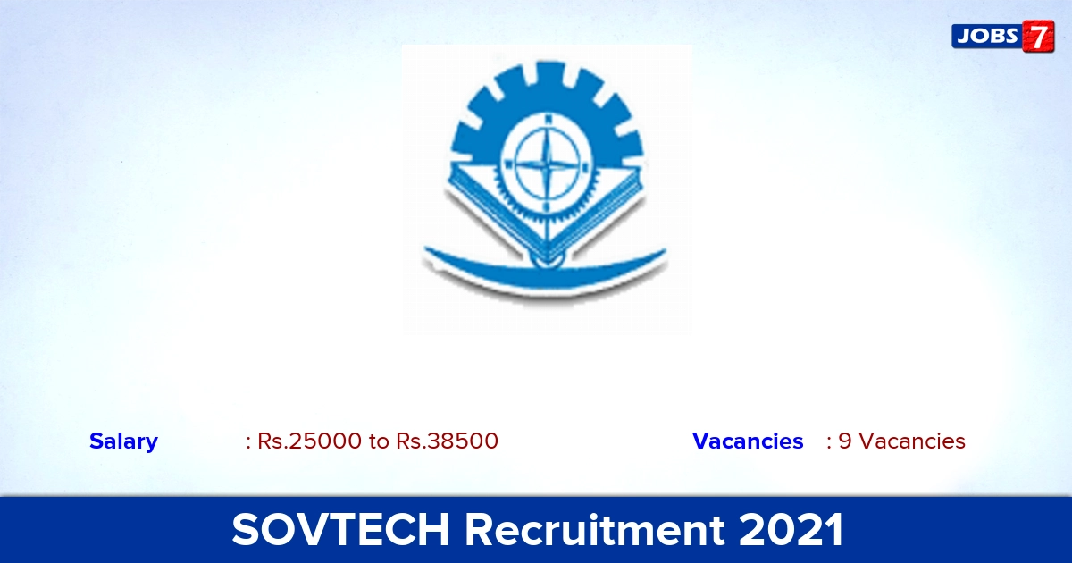 SOVTECH Recruitment 2021 - Apply Online for Engineer, Programmer Jobs