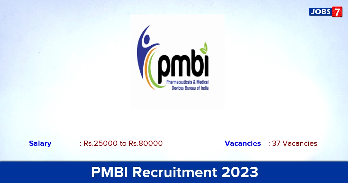 PMBI Recruitment 2023 - Apply Offline for 37 Manager, Executive Vacancies