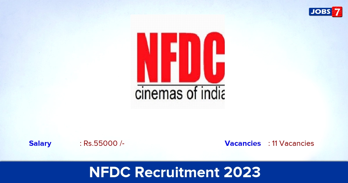 NFDC Recruitment 2023 - Apply Offline for 11 Coordinator Vacancies