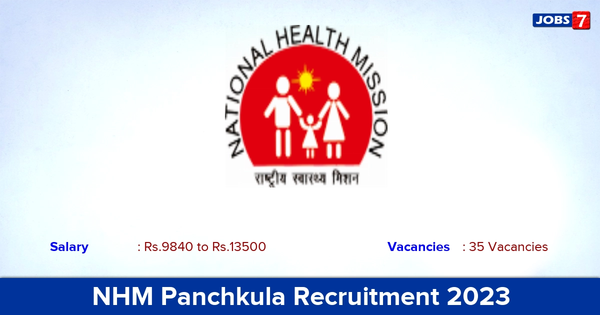 NHM Haryana Recruitment 2023 - Apply Offline for 35 Staff Nurse, Laboratory Technician Vacancies