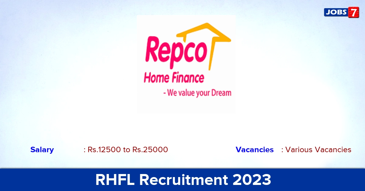 RHFL Recruitment 2023 - Apply Offline for Assistant Manager, Executive, Trainee Vacancies