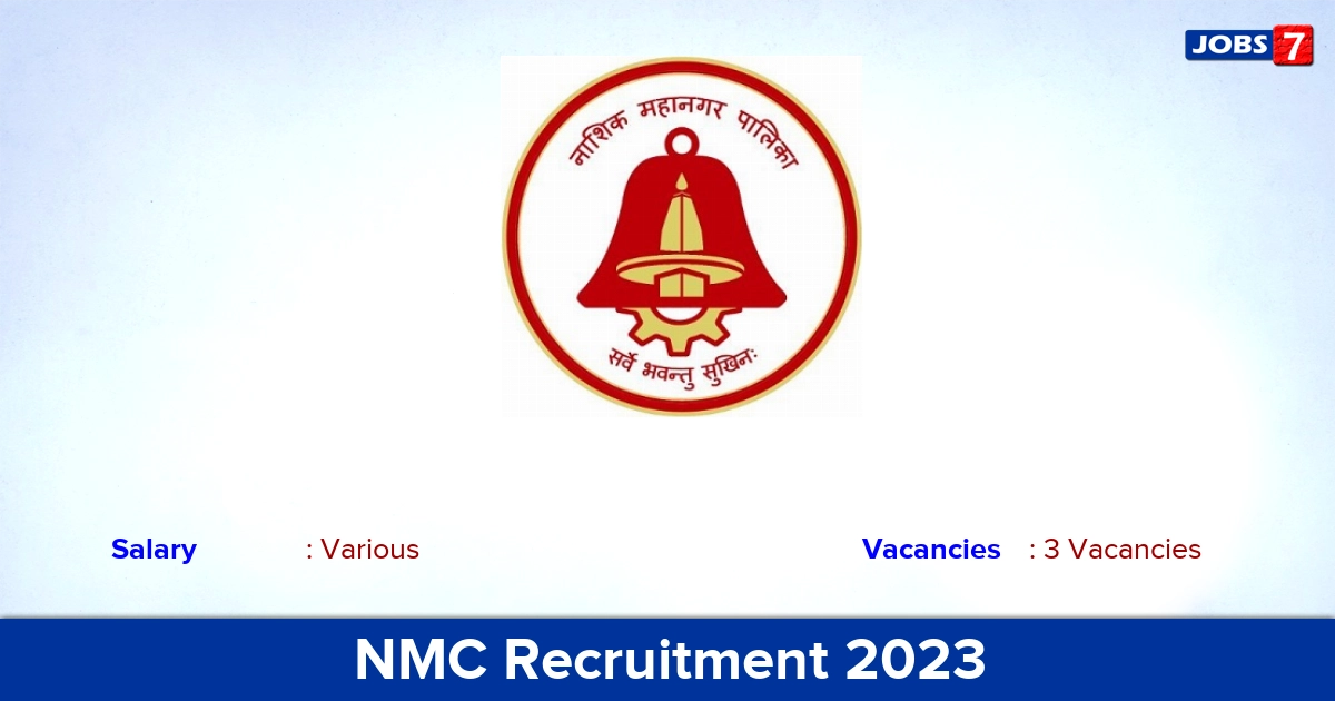 NMC Recruitment 2023 - Apply Offline for Special Lawyer Jobs