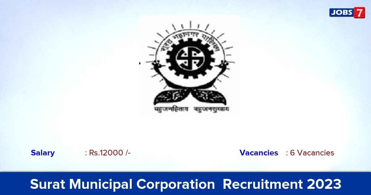 Surat Municipal Corporation  Recruitment 2023 - Apply Offline for Barber Jobs