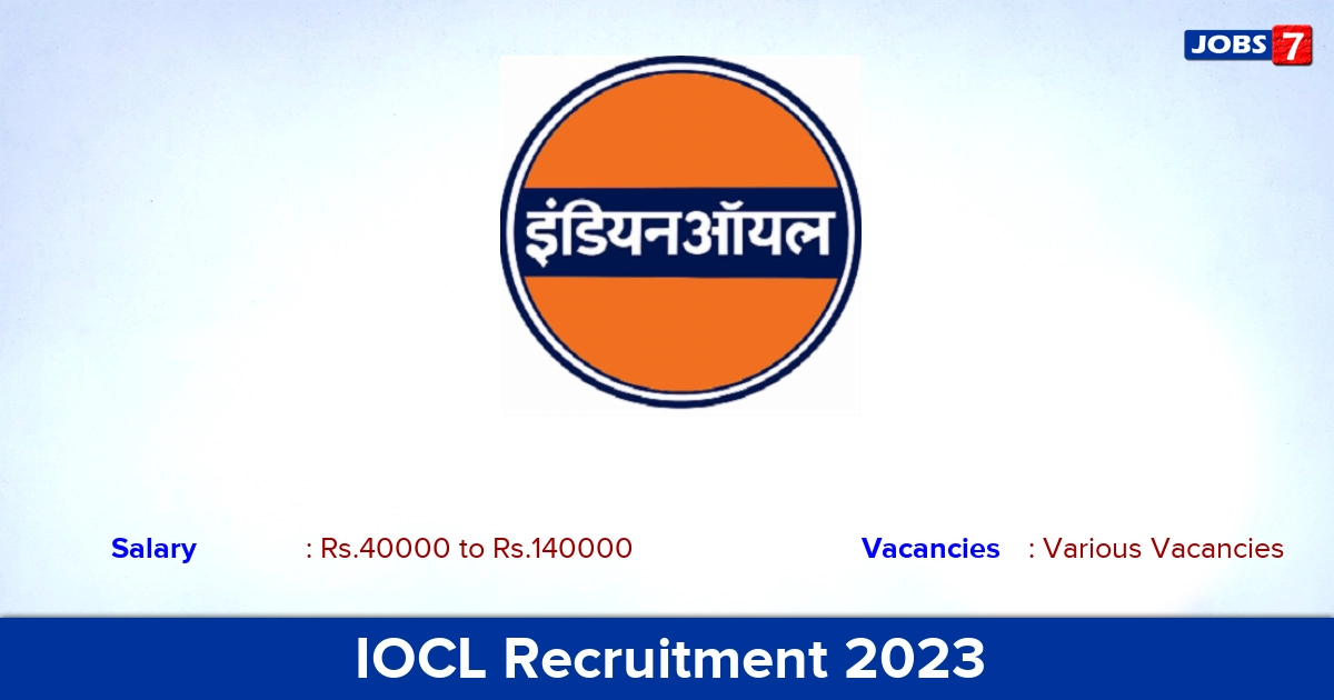 IOCL Recruitment 2023 - Apply Online for Assistant Officer Vacancies