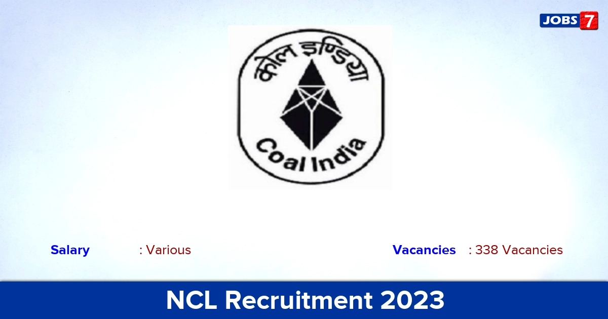 NCL Recruitment 2023 - Apply Online for 338 Operator Vacancies