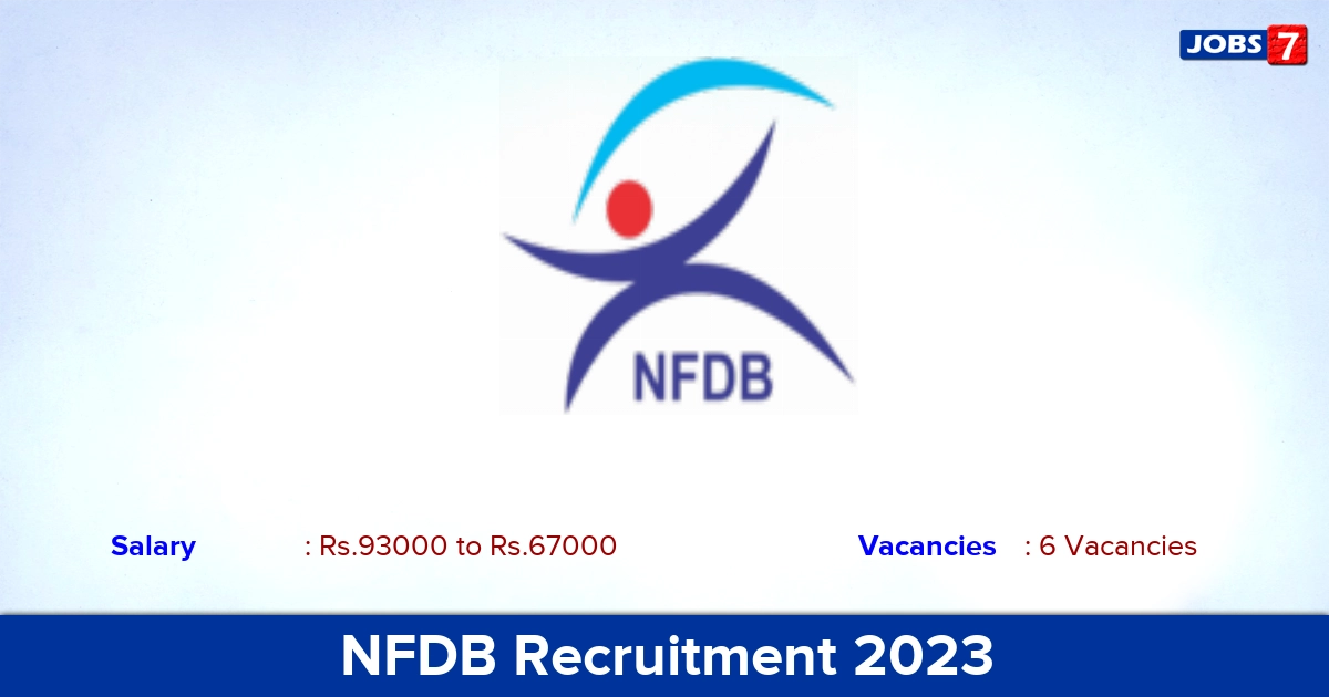 NFDB Recruitment 2023 - Apply Offline for Executive Jobs