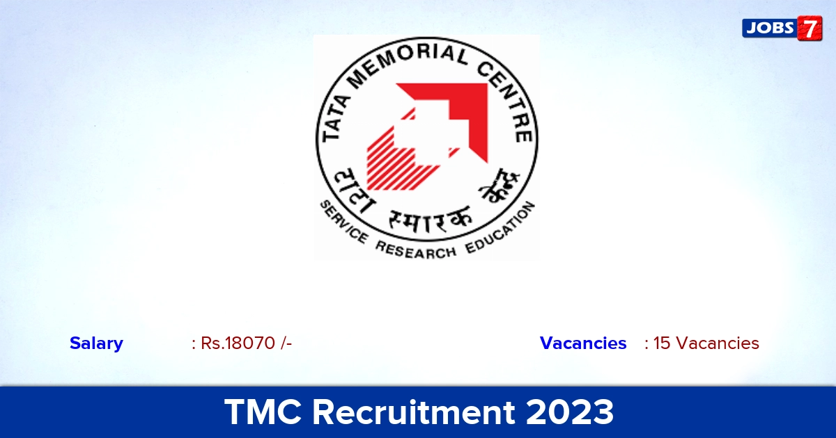 TMC Recruitment 2023 - Apply Offline for 15 Care Taker Vacancies
