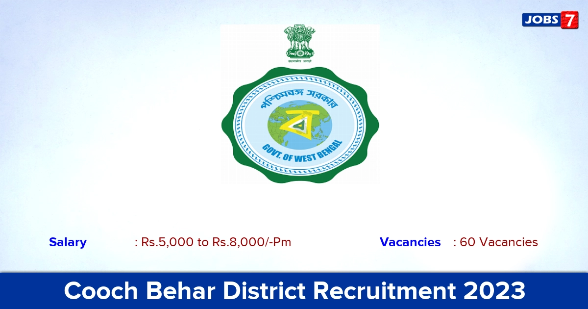 Cooch Behar District Recruitment 2023 - Apply Online or Offline for 60 Yoga Instructor Jobs