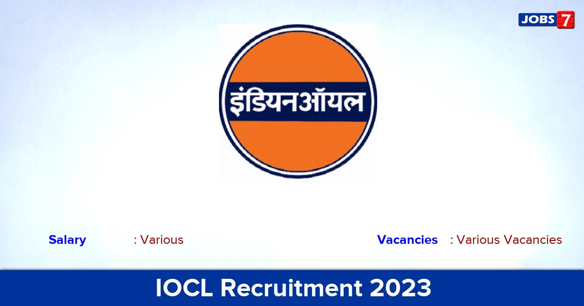 IOCL Recruitment 2023 - Apply Offline Consulting Doctor and Yoga Instructor Jobs