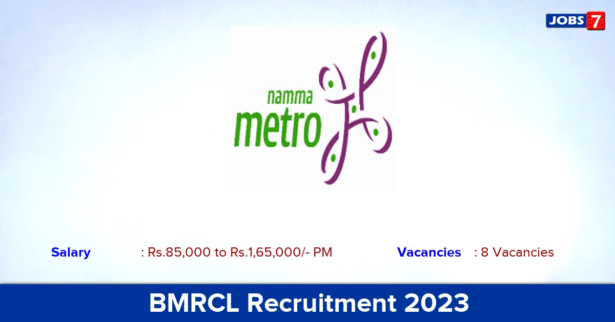 BMRCL Recruitment 2023 - Apply Online or Offline for Engineer Jobs