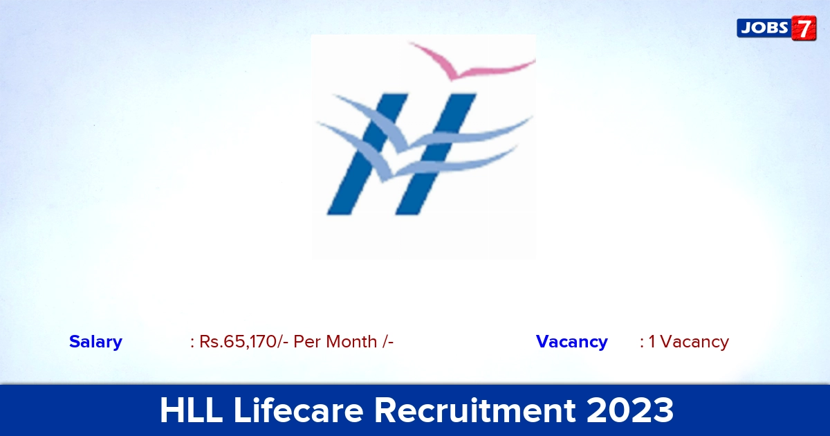 HLL Lifecare Recruitment 2023 - Apply Online for Senior Manager Job Vacancy