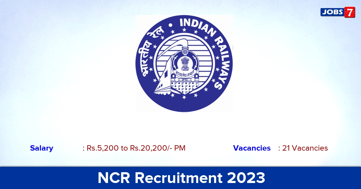NCR Recruitment 2023 - Apply Online for 21 Sports Quota Vacancies