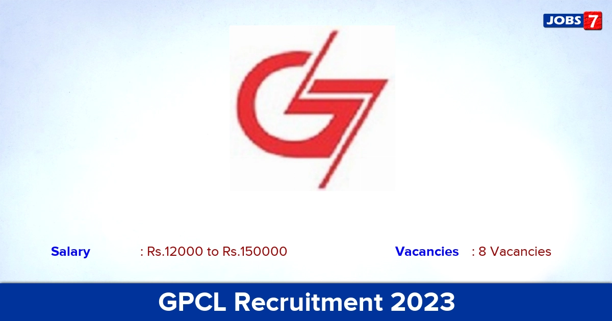 GPCL Recruitment 2023 - Apply Online for Mining Sirdar Jobs