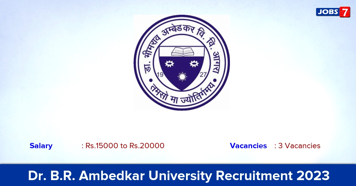 Ambedkar University Recruitment 2023 - Apply Research Associate, Field Investigator Jobs